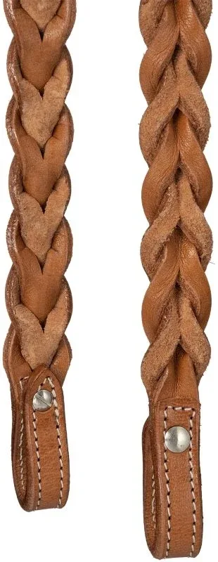 Royal King Braided Leather 1 Ear Headstall - Image 2