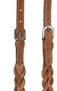 Royal King Braided Leather 1 Ear Headstall