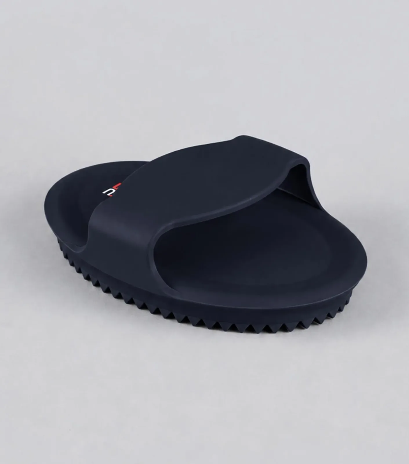 Rubber Curry Comb Navy