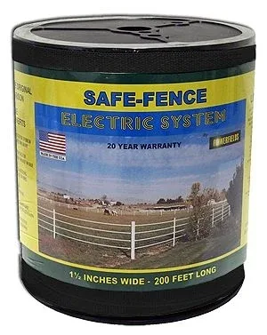 Safe Fence 1 1/2in Wide Poly Tape 200 Ft - Image 2