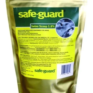 Safeguard Swine Dewormer 1.8 Percent 1lb 1lb Gold