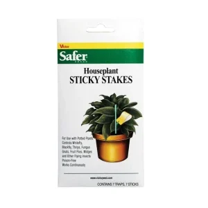 Safer Houseplant Sticky Stakes