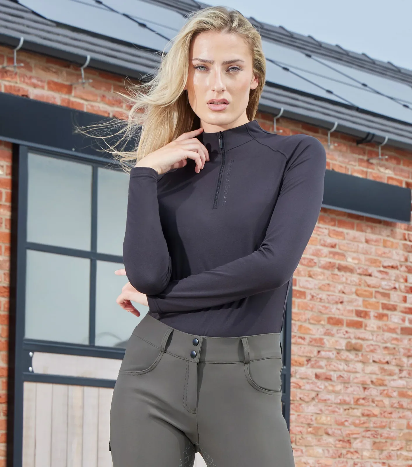SALE- Elixir Long Sleeve Base Layer Black - Image 2