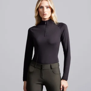 SALE- Elixir Long Sleeve Base Layer Black