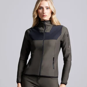 SALE - Elixir Womens Softshell Jacket Mosswood