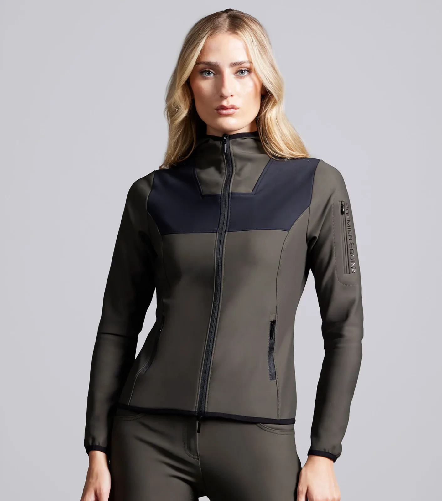SALE - Elixir Womens Softshell Jacket Mosswood