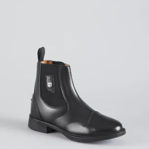 SALE - Elnaro Junior Leather Paddock Boot Black