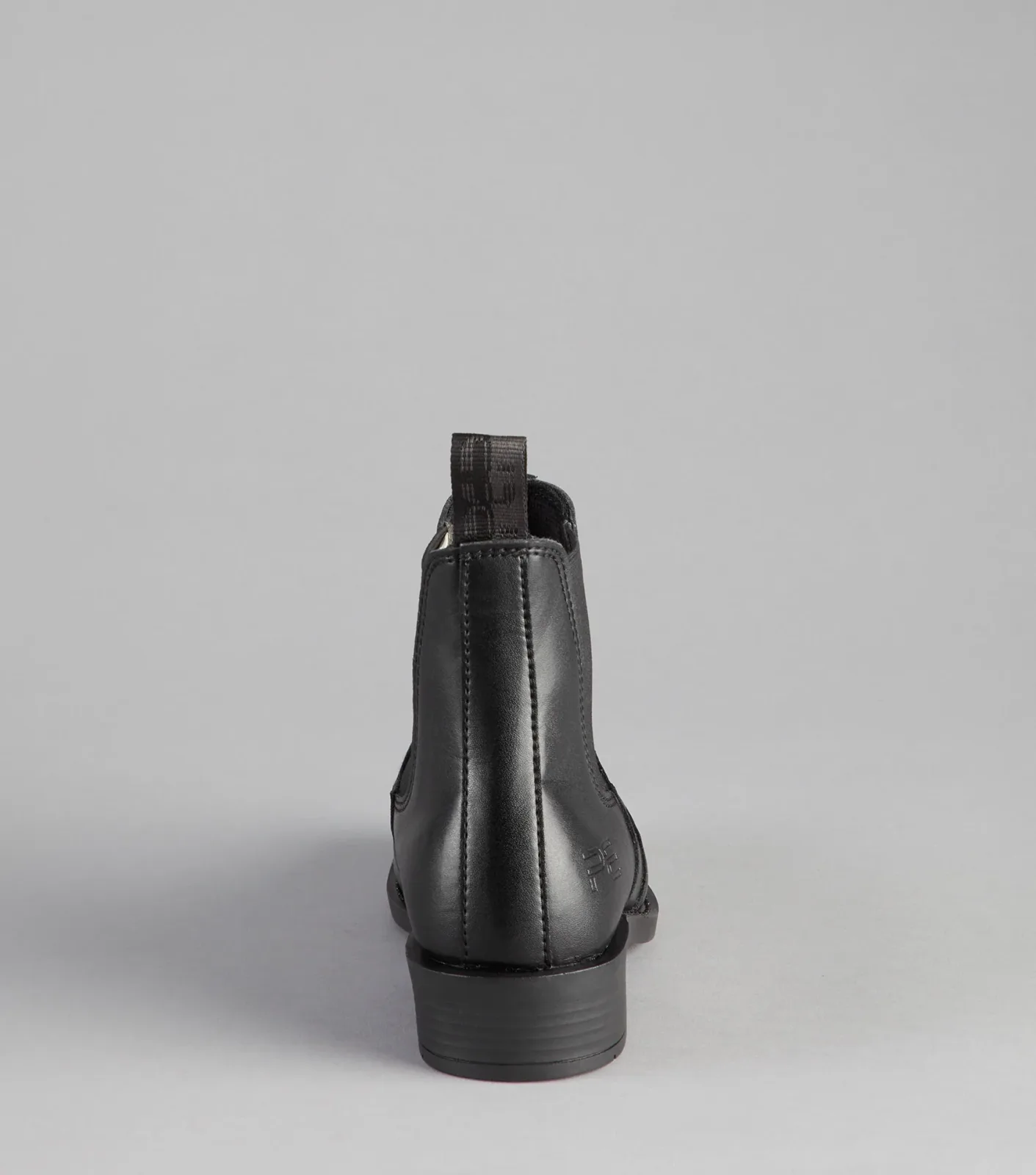 SALE - Rossago Junior Synthetic Chelsea Paddock Boots Black - Image 2