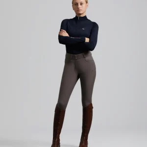 SALE - Virtue Ladies Full Seat Gel Riding Breeches Walnut