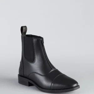 SALE - Volens Synthetic Paddock Boots Black