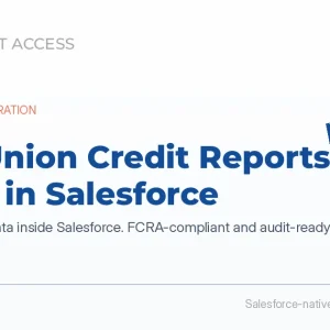 Salesforce TransUnion Integration