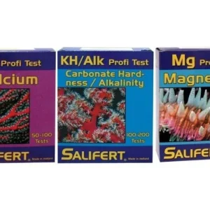 Salifert KH/Alkalinity + Calcium + Magnesium Test Kits Pack