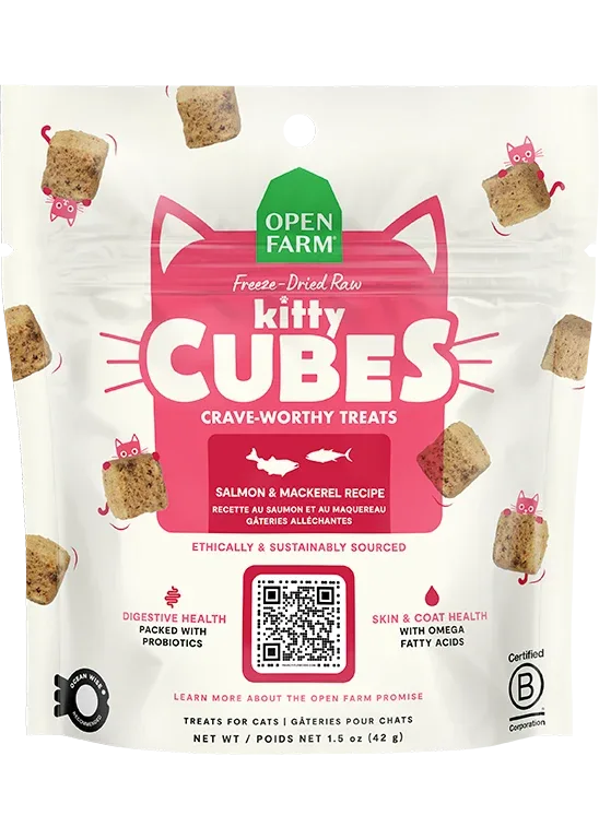 Salmon & Mackerel Kitty Cube Treats