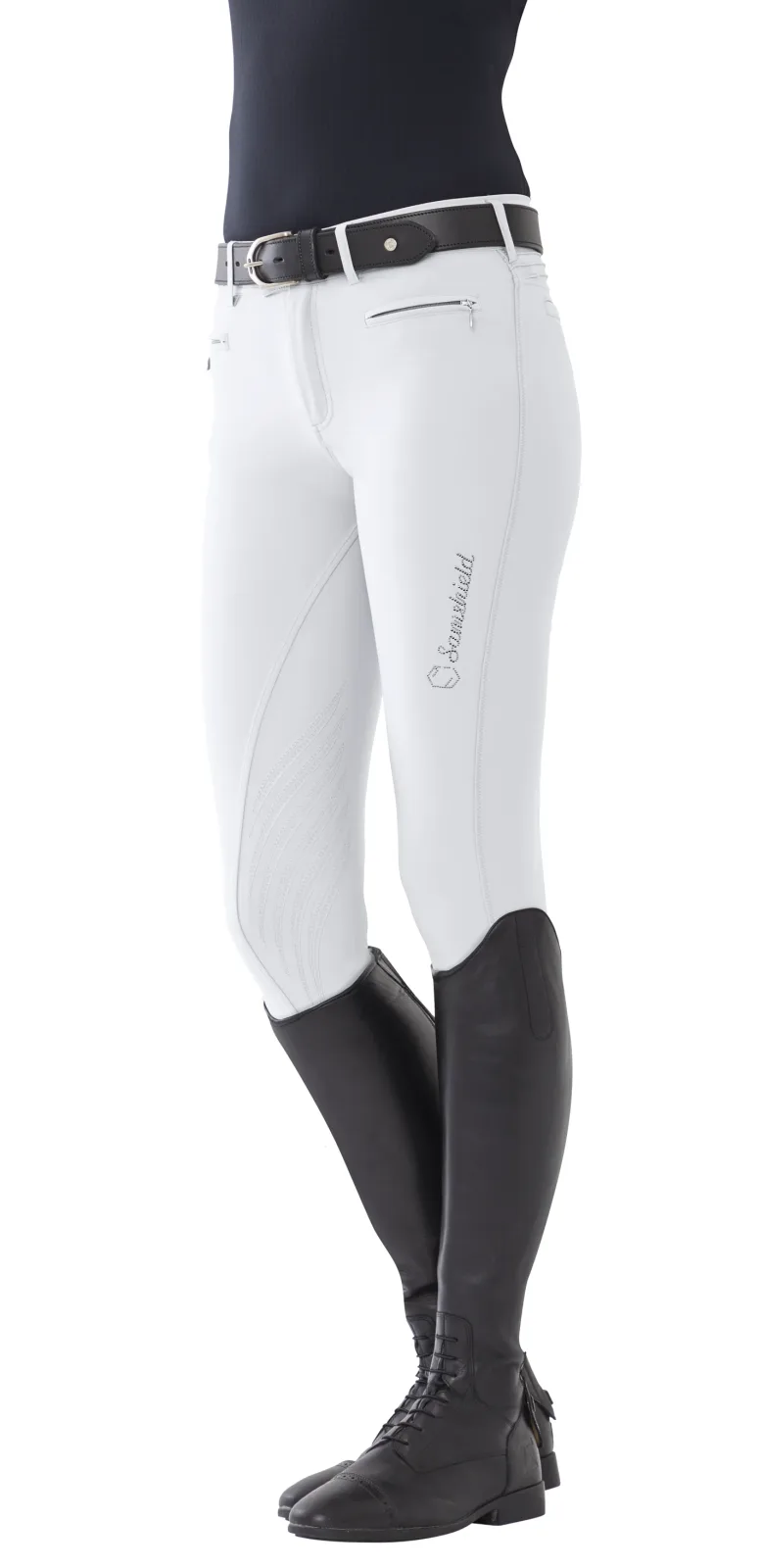 Samshield® Ladies’ Waterproof Clothilde Knee-Patch Breech - Image 2