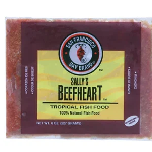 San Francisco Beefheart Frozen Fish Food 8 oz SD-5