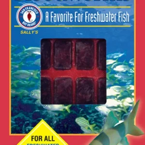 San Francisco Bloodworms Frozen Fish Food 1.75 oz SD-5