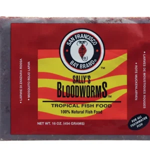 San Francisco Bloodworms Frozen Fish Food 16 oz SD-5