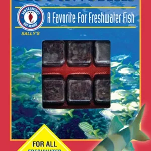 San Francisco Bloodworms Frozen Fish Food 3.5 oz SD-5