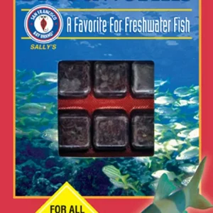 San Francisco Bloodworms Frozen Fish Food 7 oz SD-5 (D)