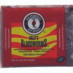 San Francisco Bloodworms Frozen Fish Food 8 oz SD-5