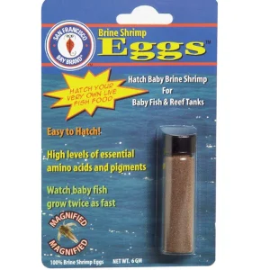 San Francisco Brine Shrimp Eggs Live Fish Food 6 g (D)