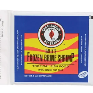 San Francisco Brine Shrimp Frozen Fish Food 8 oz SD-5 (D)