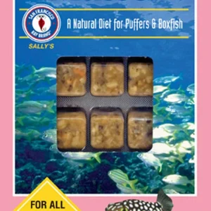 San Francisco Chopped Mussel Frozen Fish Food 3.5 oz SD-5
