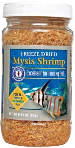 San Francisco Freeze Dried Mysis Shrimp 25gm {L+1} 009035 - Image 2