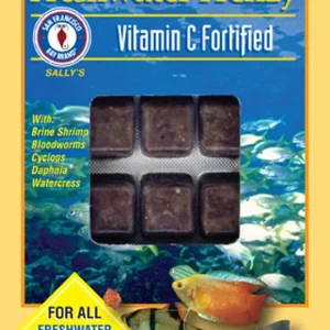 San Francisco Freshwater Frenzy Frozen Fish Food 3.5 oz SD-5