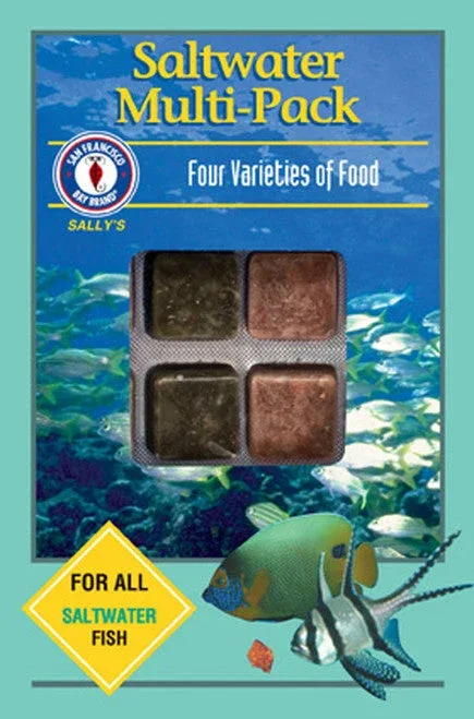 San Francisco Saltwater Multipack Frozen Fish Food 3.5 oz SD-5 - Image 2