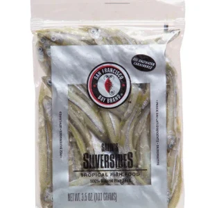 San Francisco Silversides Frozen Fish Food 3.5 oz SD-5