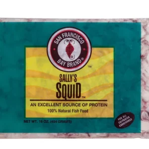 San Francisco Squid Frozen Fish Food 16 oz SD-5