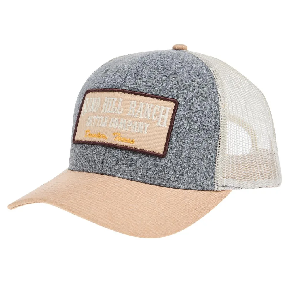 Sand Hill Ranch Heather Mesh Back Cap