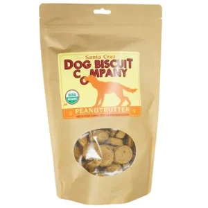 Santa Cruz Dog Biscuit Company Peanut Butter Flavor Dog Biscuits