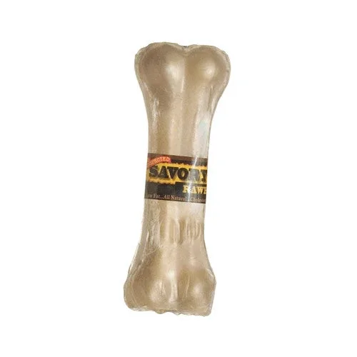 Savory Prime Pressed Rawhide Bones Bulk Natural 4.5 in - Image 2