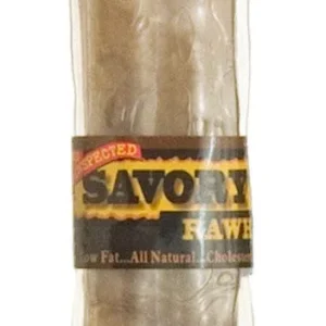 Savory Prime Pressed Rawhide Bones Bulk Natural 6.5 in