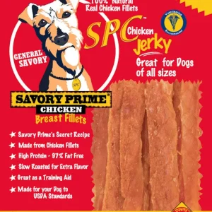 Savory Prime SPC Jerky Treats Chicken 8 oz