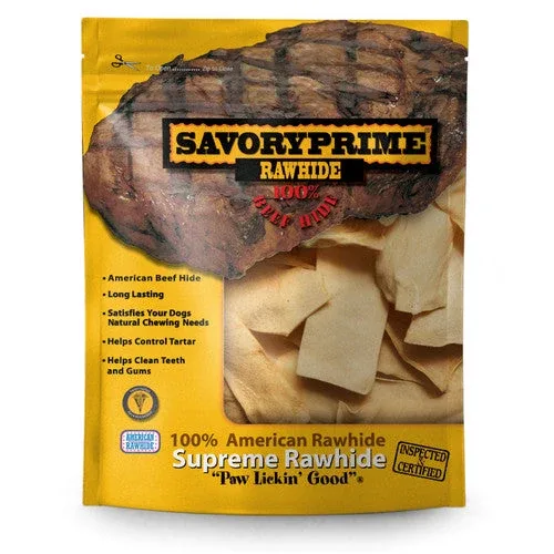 Savory Prime Supreme Rawhide Chips Chicken 1 lb - Image 2