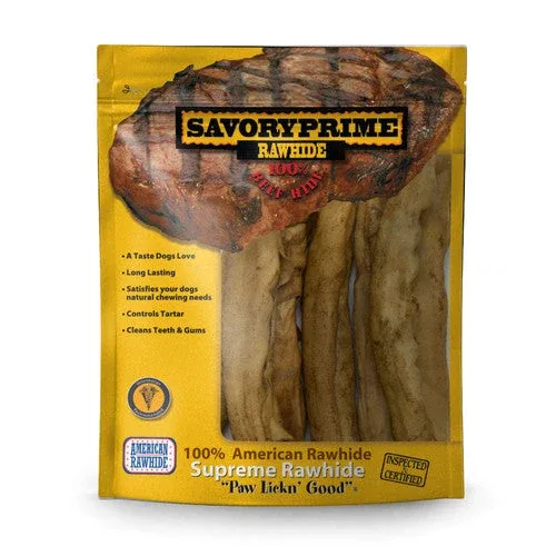 Savory Prime Supreme Rawhide Retriever Roll Chicken 4.8 oz 7 pk - Image 2