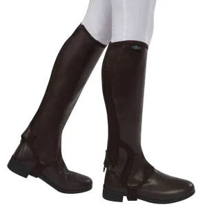 Saxon Syntovia Adult Black English Half Chaps