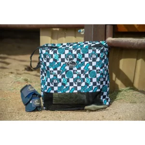 Schulz Equine Turquoise Glass Everything Equine Tote Bag