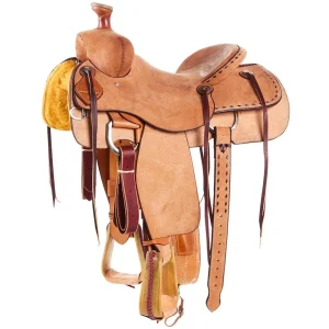 Scott Thomas Custom Saddles 15in Arizona Rancher Roughout Saddle