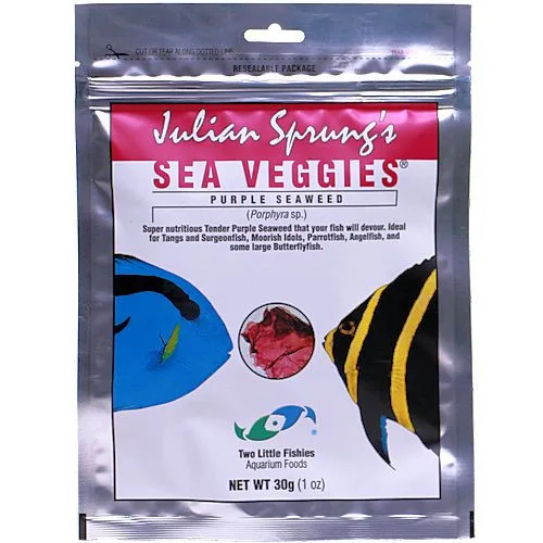 Sea Veggies Seaweed, Purple 1oz. (30 gr.) by Two Little Fishes