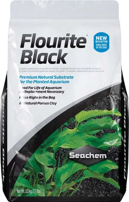 Seachem Flourite Planted Aquarium Gravel Black 7.7 lb - Image 2