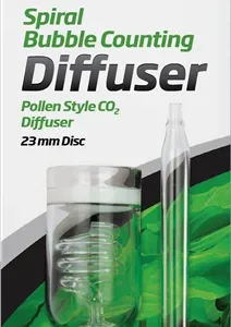 Seachem Glass Bubble Counting Spiral Diffuser 23mm @ Fish Tanks Direct