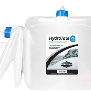 Seachem HydroTote Collapsible Water Jug White 5.3 Gallon/20 Liter