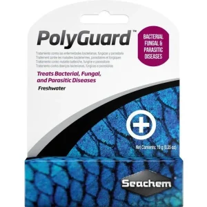 Seachem Laboratories PolyGuard Bacterial, Fungal and Parasitic Diseases Treatment 1ea/0.4 oz