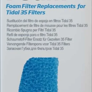 Seachem Laboratories Tidal Foam Sponge For Tidal 35 Filters, Blue, 1ea/2 pk
