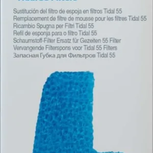 Seachem Laboratories Tidal Foam Sponge For Tidal 55 Filters, Blue, 1ea/2 pk