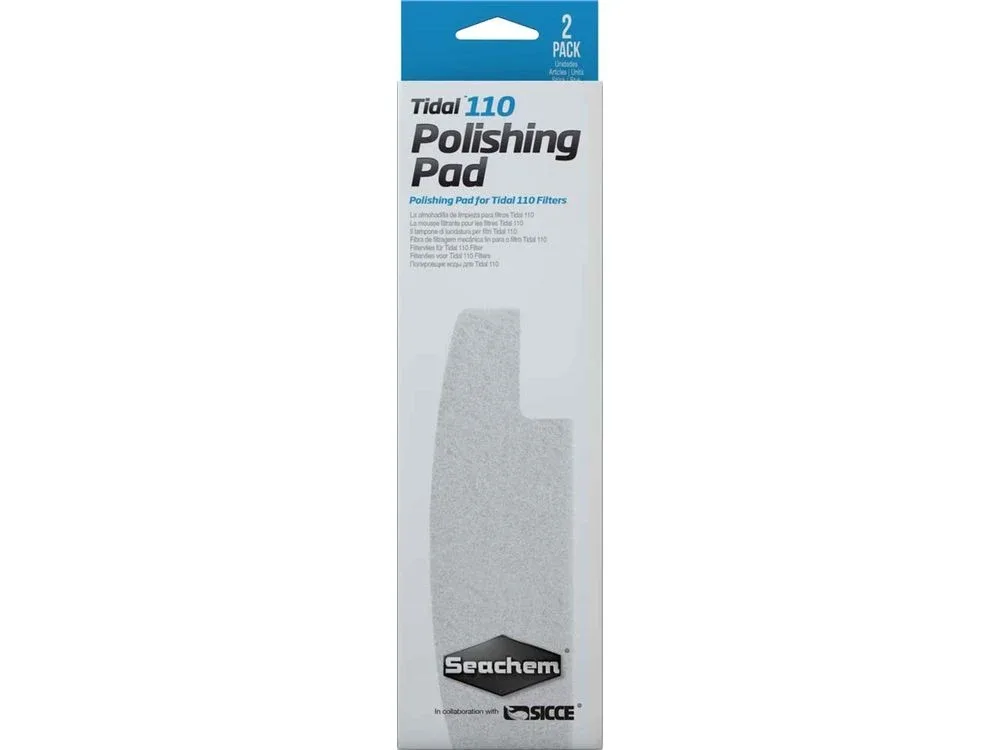 Seachem Laboratories Tidal Polishing Pad For Tidal 100 Filters, White, 1ea/2 pk - Image 2